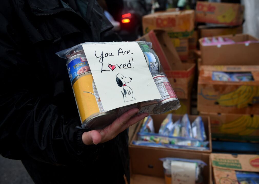 A quarter of American families with children don’t have consistent access to food